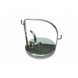 Capac inox pentru bidon muls la conductă Miele