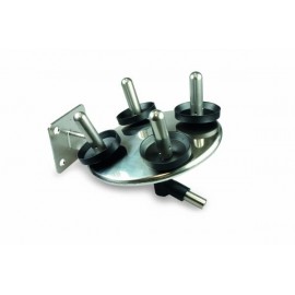 Suport spălare pliabil din inox pentru vaci