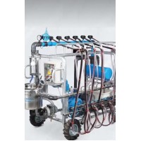 Instalație de muls vaci mobilă