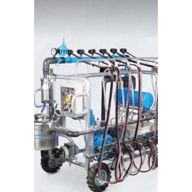 Instalație de muls vaci mobilă 