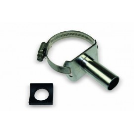 Ștuț drept din inox cu intrare 14-16 mm și prindere 38-52 mm