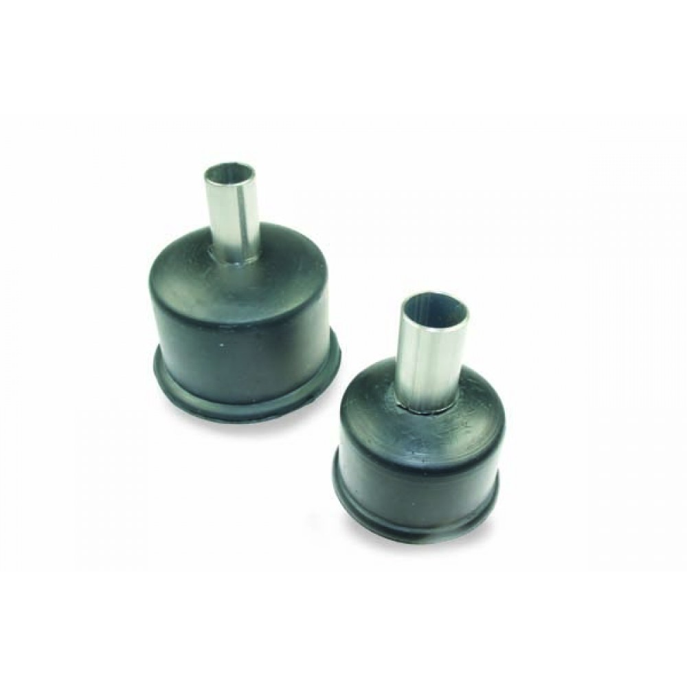 Capac din cauciuc cu ștuț din inox 16 mm