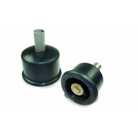 Capac din cauciuc cu ștuț din inox 16 mm și placă de pulverizare