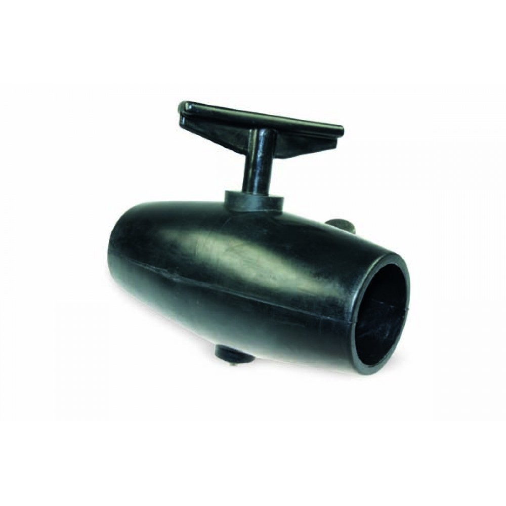 Mufă din cauciuc cu robinet