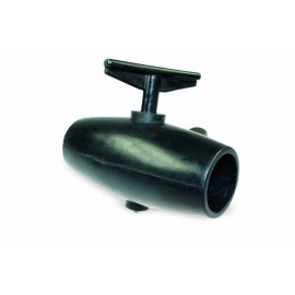 Mufă din cauciuc cu robinet