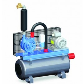 Pompă de vacuum GPV 500 cu tanc 65L - 500L/min