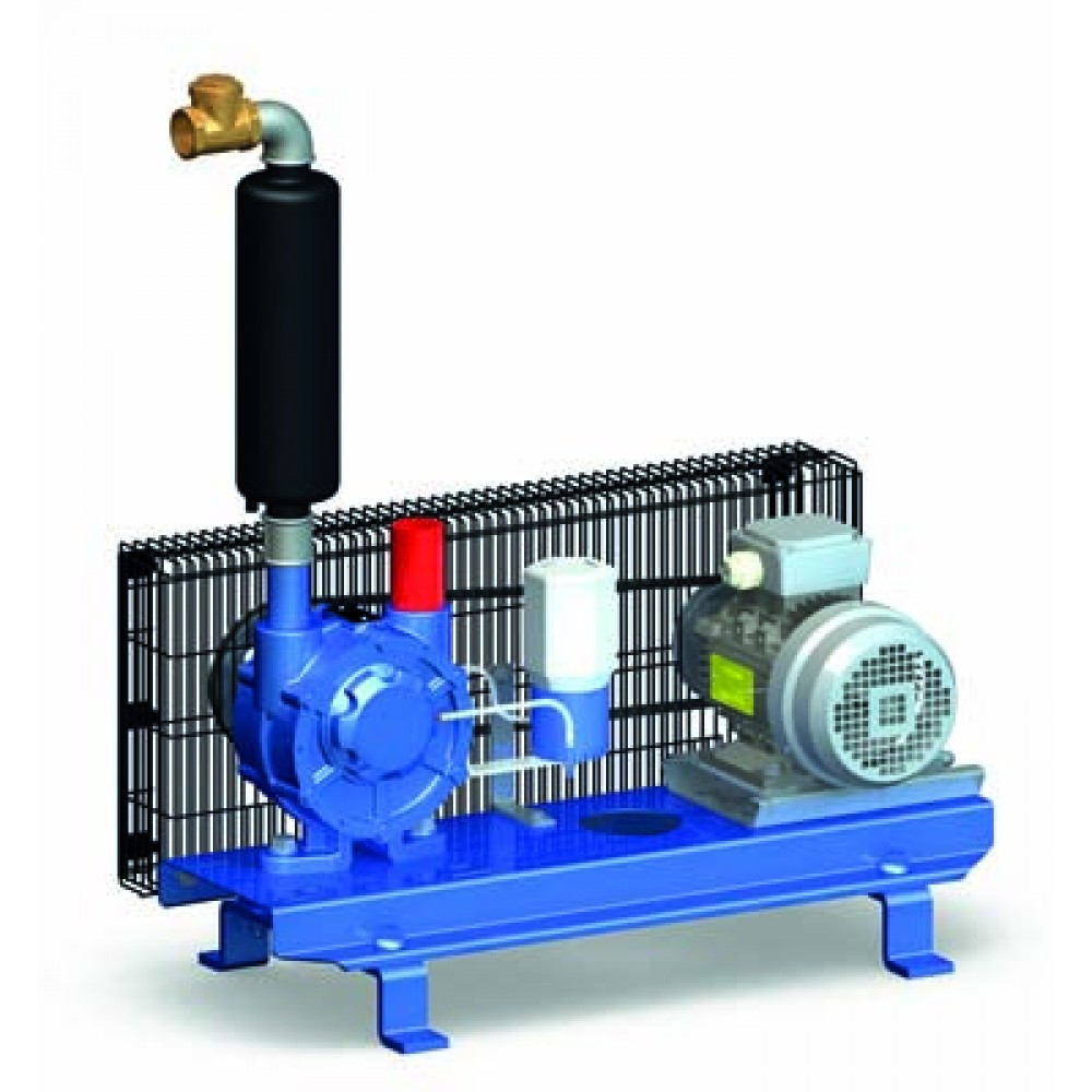 Pompă de vacuum GPV 750 pe suport 600L/min