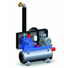 Pompă de vacuum GPV 100 cu tanc 65L - 1000L/min